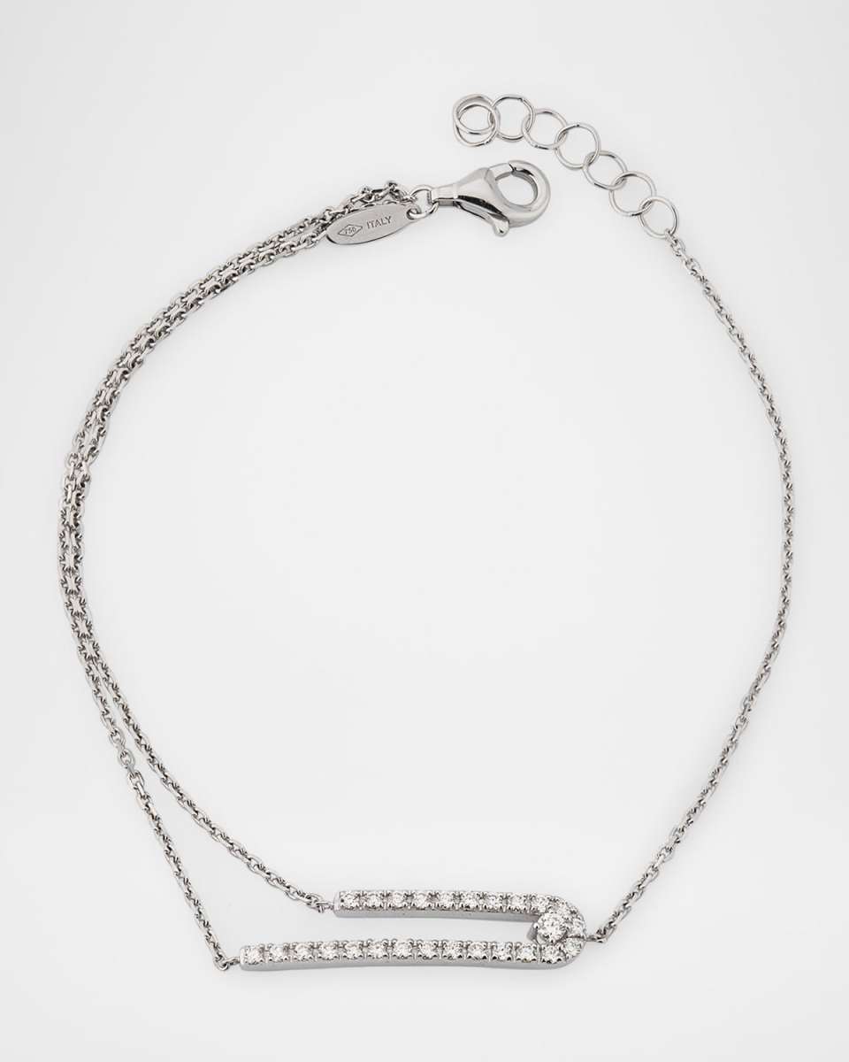 18K White Gold Anima Diamond Bracelet